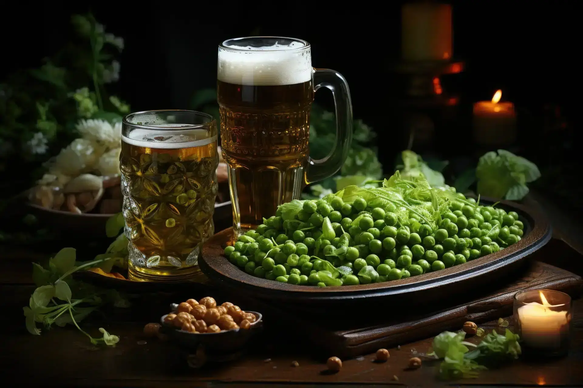 Sugar from peas can accelerate sour beer brewing