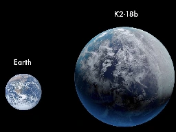 Does extraterrestrial life exist on planet K2-18b?