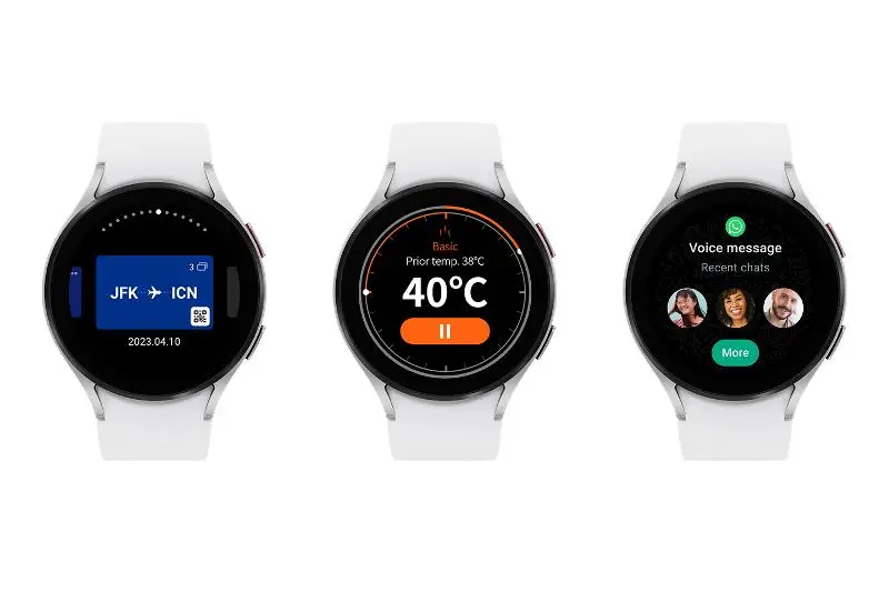 Samsung Wallet, Thermo Check and WhatsApp are Coming to Galaxy Watch Series