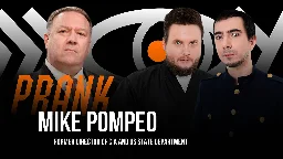 Prank with Mike Pompeo