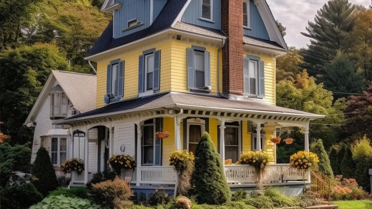 AI generated images of the 'typical' home in all 50 states, 30 biggest US cities