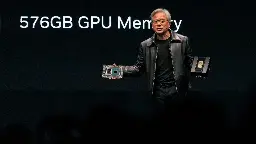 Nvidia reveals new A.I. chip, says costs of running LLMs will 'drop significantly'