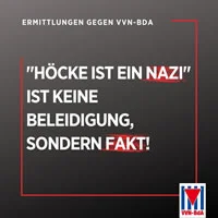 Björn Höcke ist ein Nazi: Polizei ermittelt gegen Vertreter*innen der VVN-BdA » LabourNet Germany