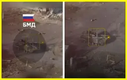 Ukrainian military destroyed one of the most modern Russian BMDs 4. Russian paratroopers fled the battlefield, abandoning their latest equipment •