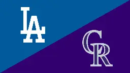 MLB Gameday live updates: Dodgers at Rockies game on 06/19/2024 free