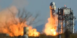Jeff Bezos's Blue Origin rocket tests in Texas emit methane