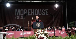 Biden Draws on Themes of Manhood and Faith at Morehouse Commencement