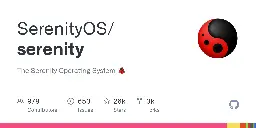 GitHub - SerenityOS/serenity: The Serenity Operating System 🐞