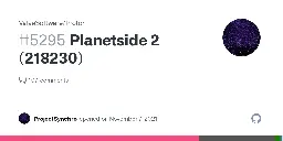 Planetside 2 (218230) · Issue #5295 · ValveSoftware/Proton