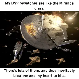 I finished watching DS9... again.