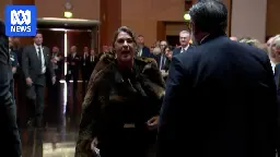 'You're not my king': Lidia Thorpe escorted away after outburst