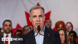 Canada 'will stand up to a bully', says Mark Carney after Trump tariffs announced