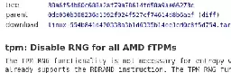 Linux Decides To Disable RNG On All AMD fTPMs