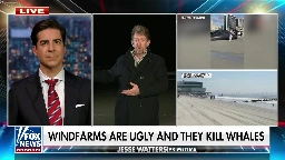 Wind Surveying is KILLING our Whales #FoxNews | By Jesse Watters | Facebook