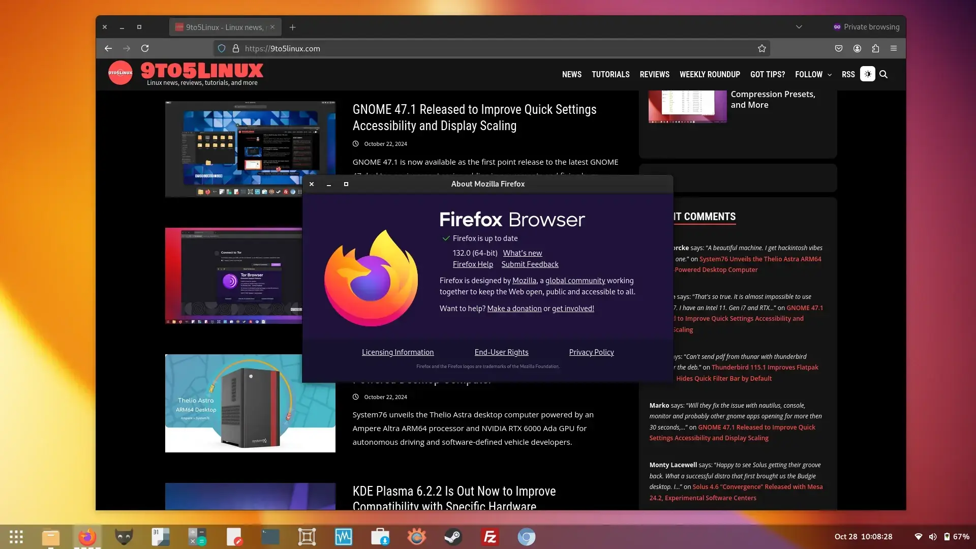 Mozilla Firefox 132 Is Now Available for Download, Here's What's New - 9to5Linux