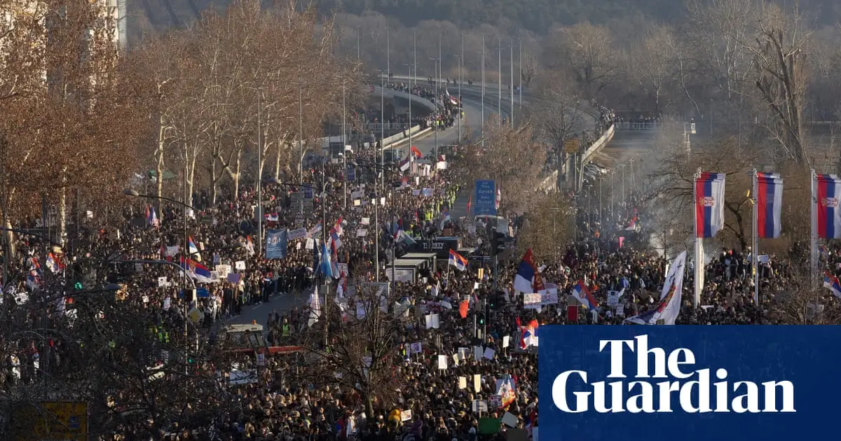 Major anti-corruption protests in Serbia add to pressure on President Vučić