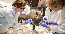 Scientists Trying To Preserve Cannon From The Alamo