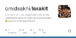 lorakit: A Simple Toolkit for Rapid Prototyping SDXL LoRA Models