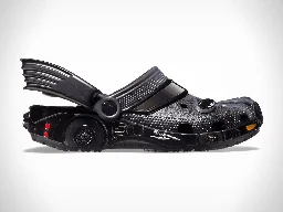 Batmobile Crocs may be the coolest version of the footwear we’ve ever seen - Yanko Design