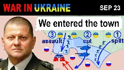 [Video] 23 Sep: Genius Tactic! Ukrainians ENTER THE NEXT RUSSIAN STRONGHOLD ON THE LINE | War in Ukraine