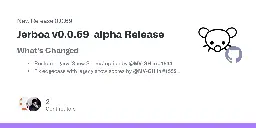 Release Jerboa v0.0.69-alpha Release · LemmyNet/jerboa