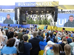 NATO stops short of Ukraine invitation, angering Zelenskyy