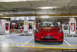 Tesla Supercharger Pavilion KL now online, priced at RM1.25 per kWh with RM4 per minute idle fee - paultan.org