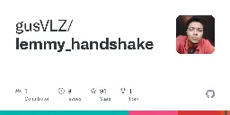 GitHub - gusVLZ/lemmy_handshake