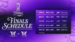 PROFESSIONAL WOMEN’S HOCKEY LEAGUE (PWHL) ANNOUNCES SCHEDULE FOR THE INAUGURAL PWHL FINALS