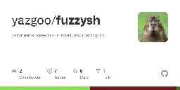 GitHub - yazgoo/fuzzysh: minimalist selector in shell, inspired by fzf