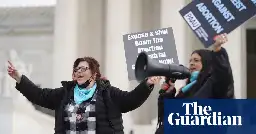 US anti-abortion activist who kept fetal remains convicted of blockading clinic