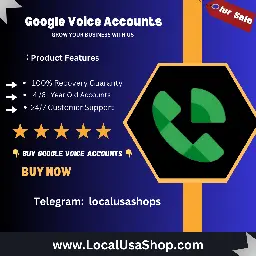 Buy Google Voice Accounts | 100 GV Free USA Phone Verified