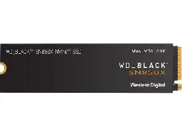 Open Box: Western Digital BLACK SN850X NVMe M.2 2280 2TB PCI-Express 4.0 x4 TLC Internal Solid State Drive (SSD) WDS200T2X0E - Newegg.com
