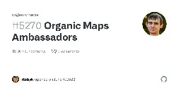Organic Maps Ambassadors · organicmaps · Discussion #5270