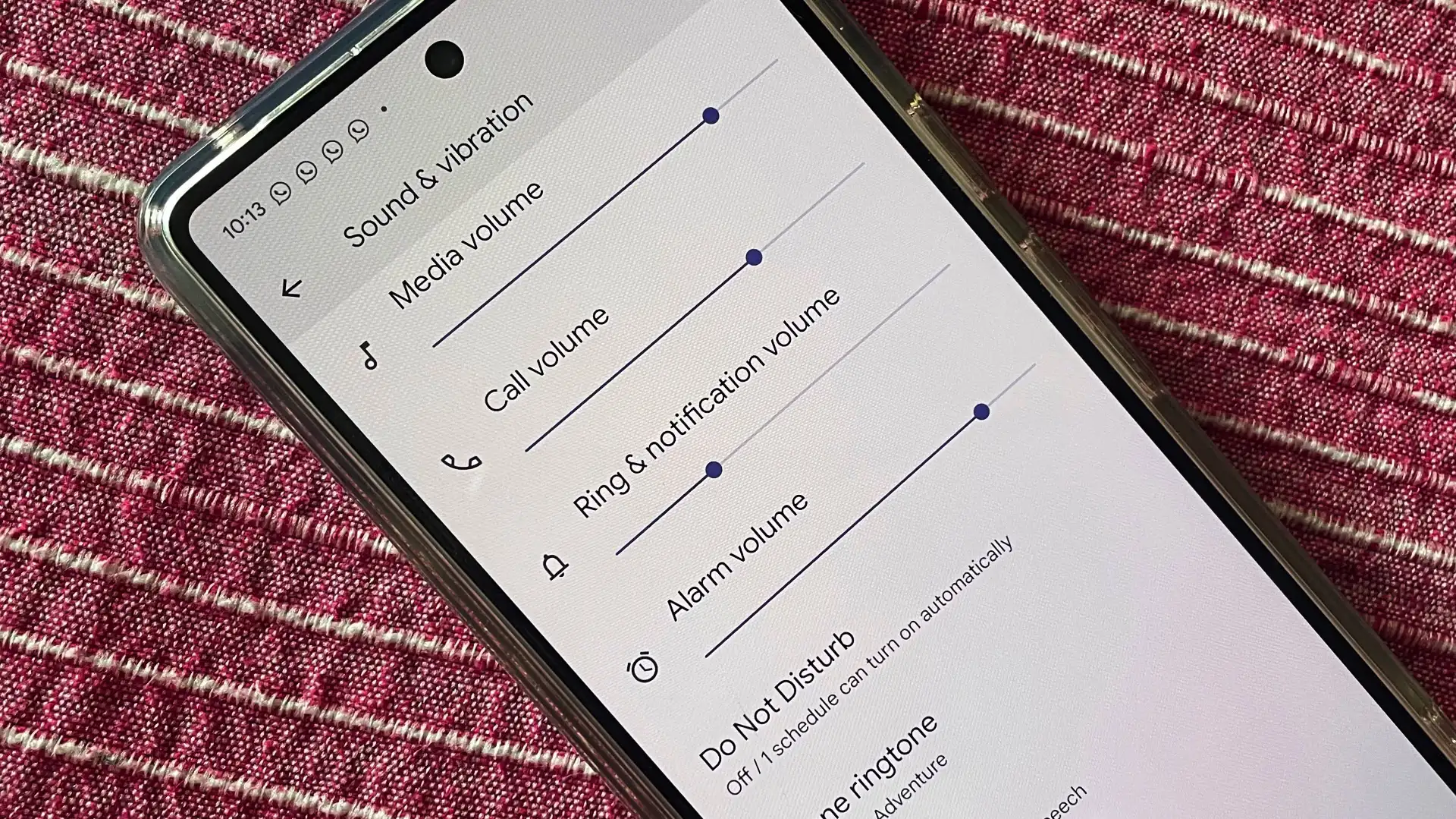 You'll soon be able to customize the haptics for your Pixel's ringtone and notification alert