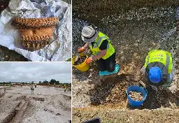 Secrets unearthed at huge ancient burial ground in Kent