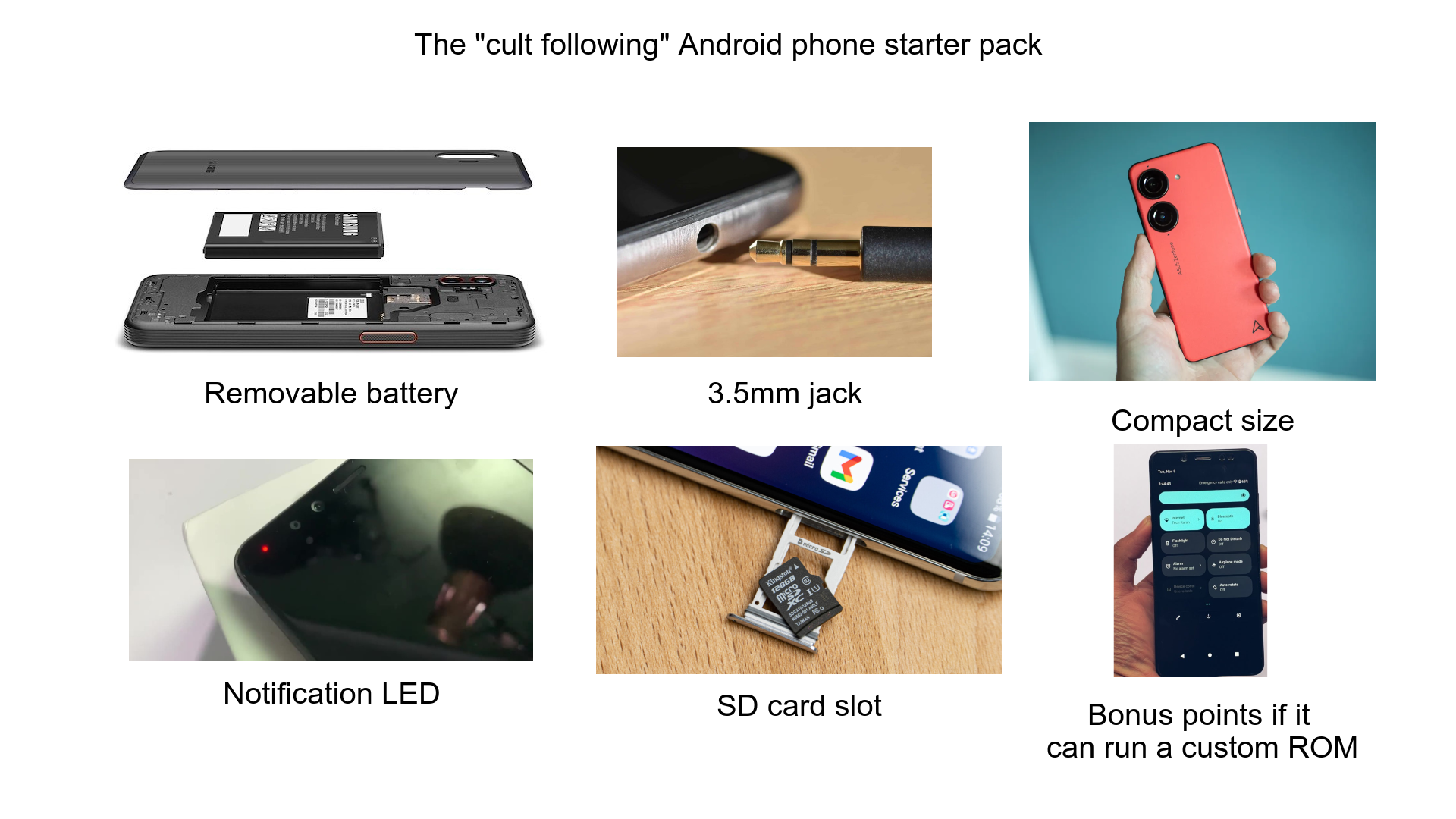 The "cult following" Android phone starter pack