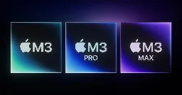 Apple officially unveils M3, M3 Pro, and M3 Max: 3 nanometer, Dynamic Caching GPU, more - 9to5Mac