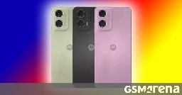 Moto G24 appears in 360-degree videos in three colors