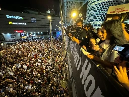 Tens of thousands rally in Tel Aviv to demand hostage deal, denounce government