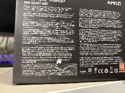 AMD hides Taiwan branding on Ryzen CPU packaging as it preps new chips for China market release — company uses black sticker to erase origin information