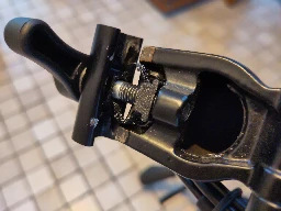 Printed myself an EZ clamp spring for my [#brompton](https://darmstadt.social/tags/brompton) at [@cccda](https://chaos.social/@cccda) yesterday; a must-have for any [@brompton](https://discuss.tchncs.