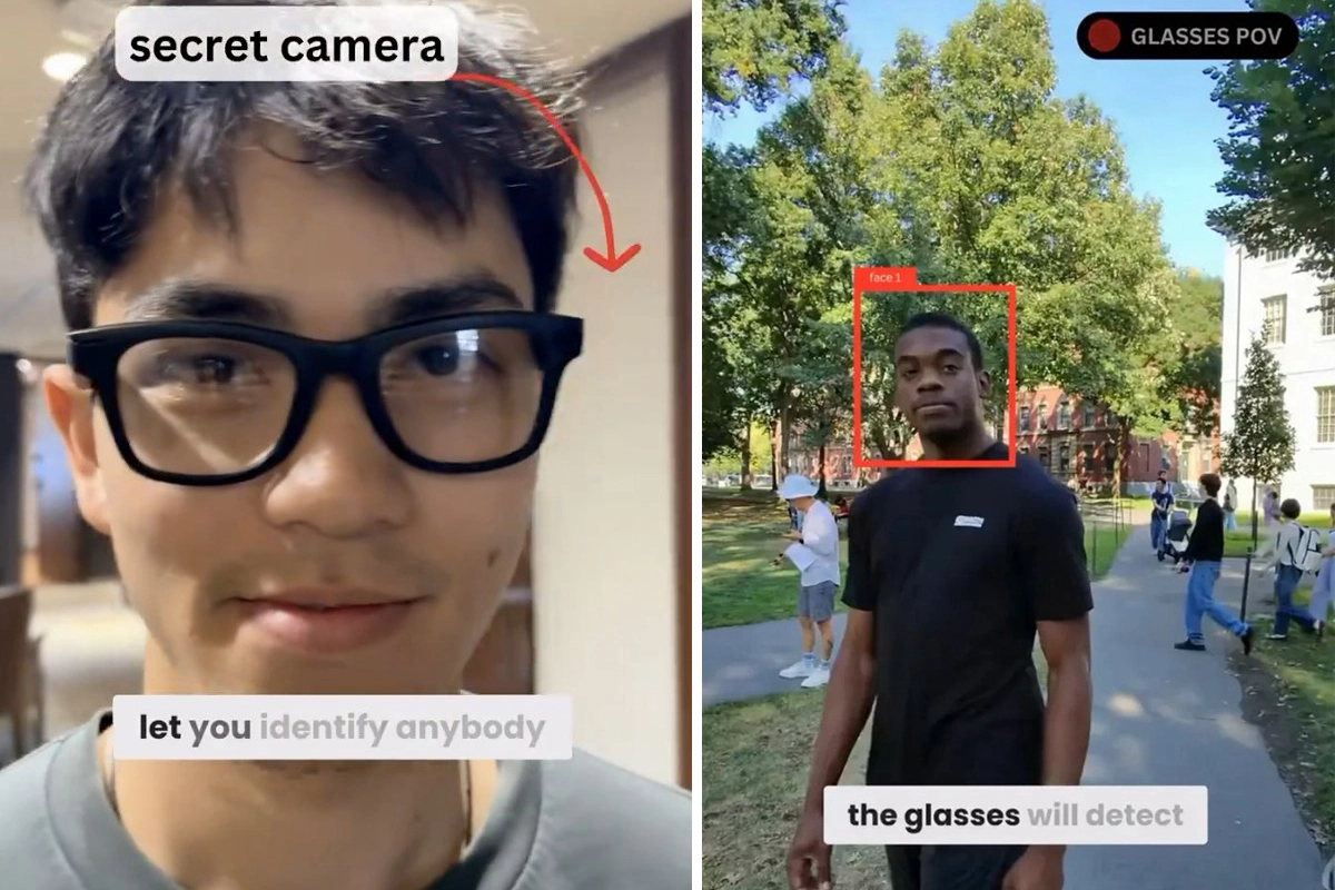 'They Know Who You Are': Harvard Students Use Meta's Ray-Ban Glasses To Pull Up Your Identity In Real-time