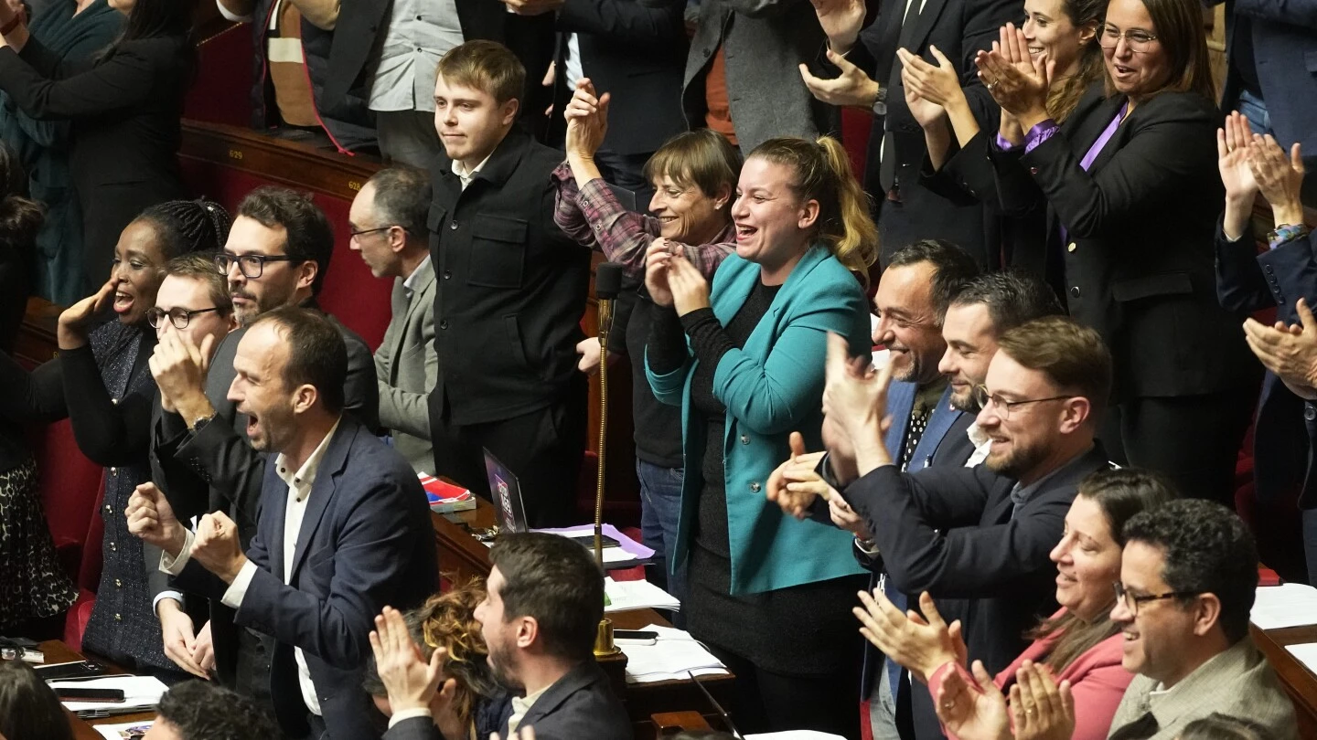 French opposition lawmakers reject the government's key immigration bill without debating it