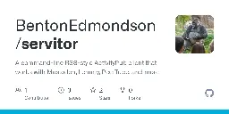 GitHub - BentonEdmondson/servitor: A command-line RSS-style ActivityPub client that works with Mastodon, Lemmy, PeerTube, and more
