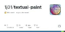 GitHub - 1j01/textual-paint: :art: MS Paint... in your terminal.