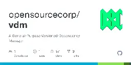 GitHub - opensourcecorp/vdm: A General-Purpose Versioned-Dependency Manager