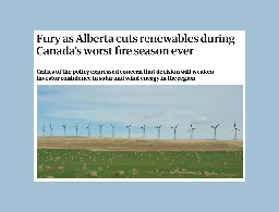 Alberta Stumbles onto the World Stage | The Tyee