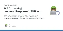 Release 0.3.0 - parsing `request.Response` JSON into Python objects · tjkessler/plemmy