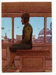 The Moebius 1993 Trading Cards 64 J.D Foster